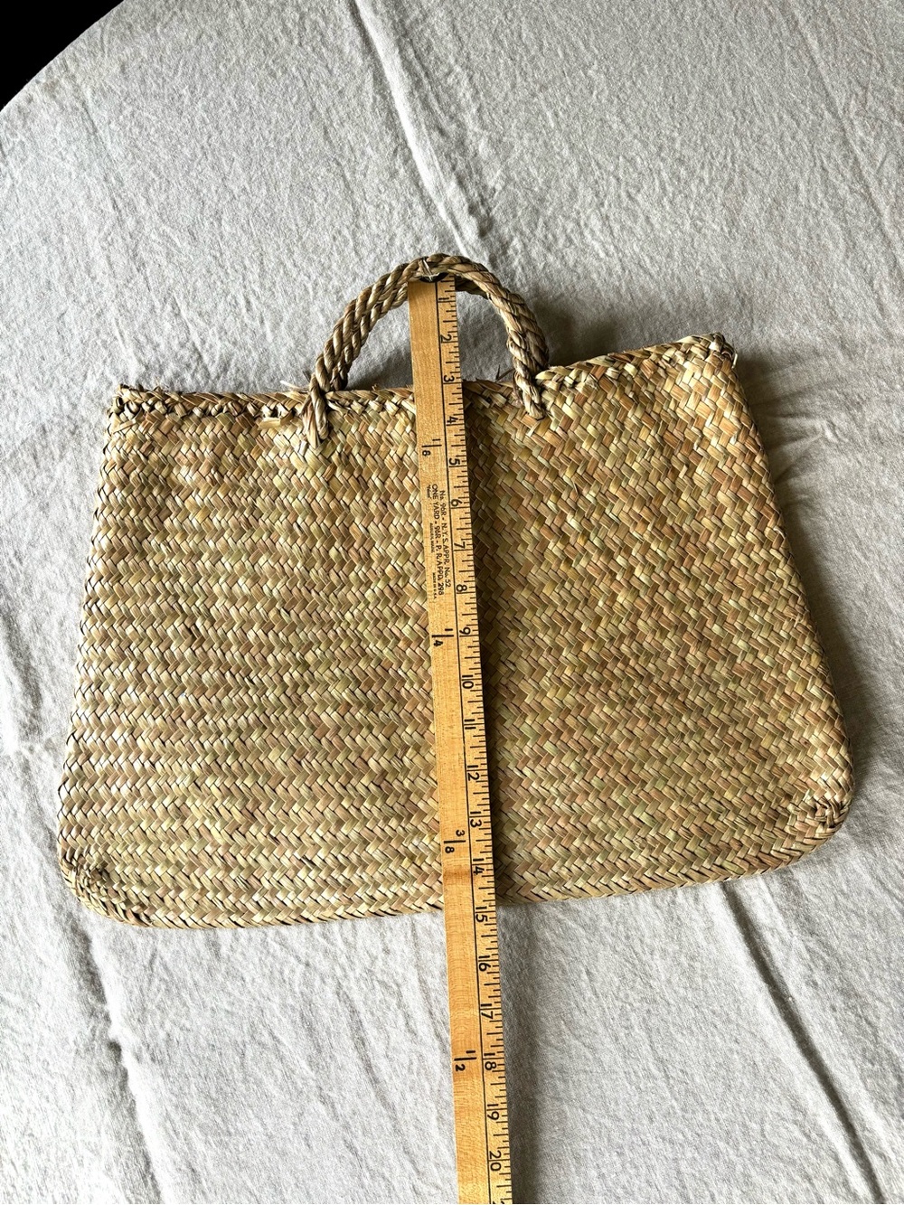 Vintage Handwoven Market Bag - Picture 5 of 6